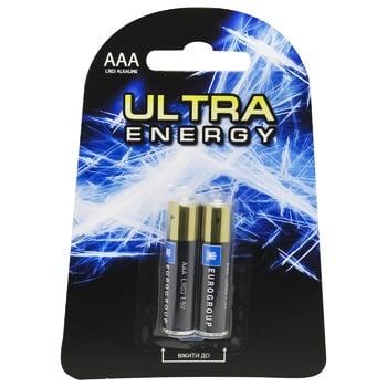 Eurogroup Batteries AAA LR3 2pc - buy, prices for COSMOS - photo 1