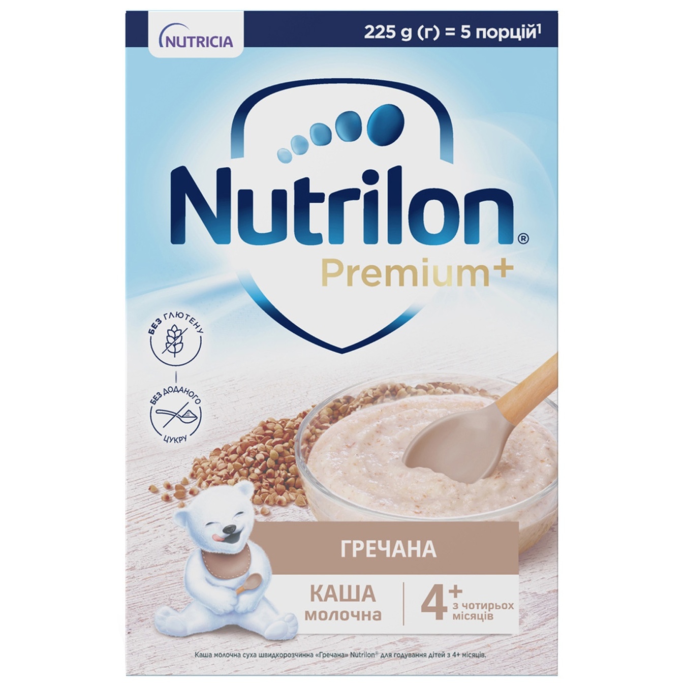 

Каша молочная Nutrilon гречневая 225г