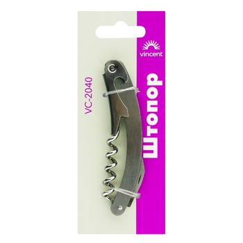Штопор Vincent сомелье VC-2040 - купить, цены на Cупермаркет "Харьков" - фото 1