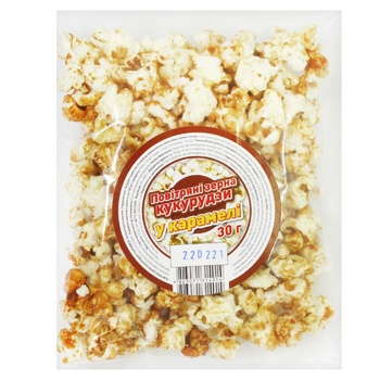 Subota Popcorn in Caramel 30g - buy, prices for COSMOS - photo 1