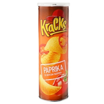 Kracks Chips with Paprika Flavor 160g buy from 92.90 UAH – Auchan Kyiv ...