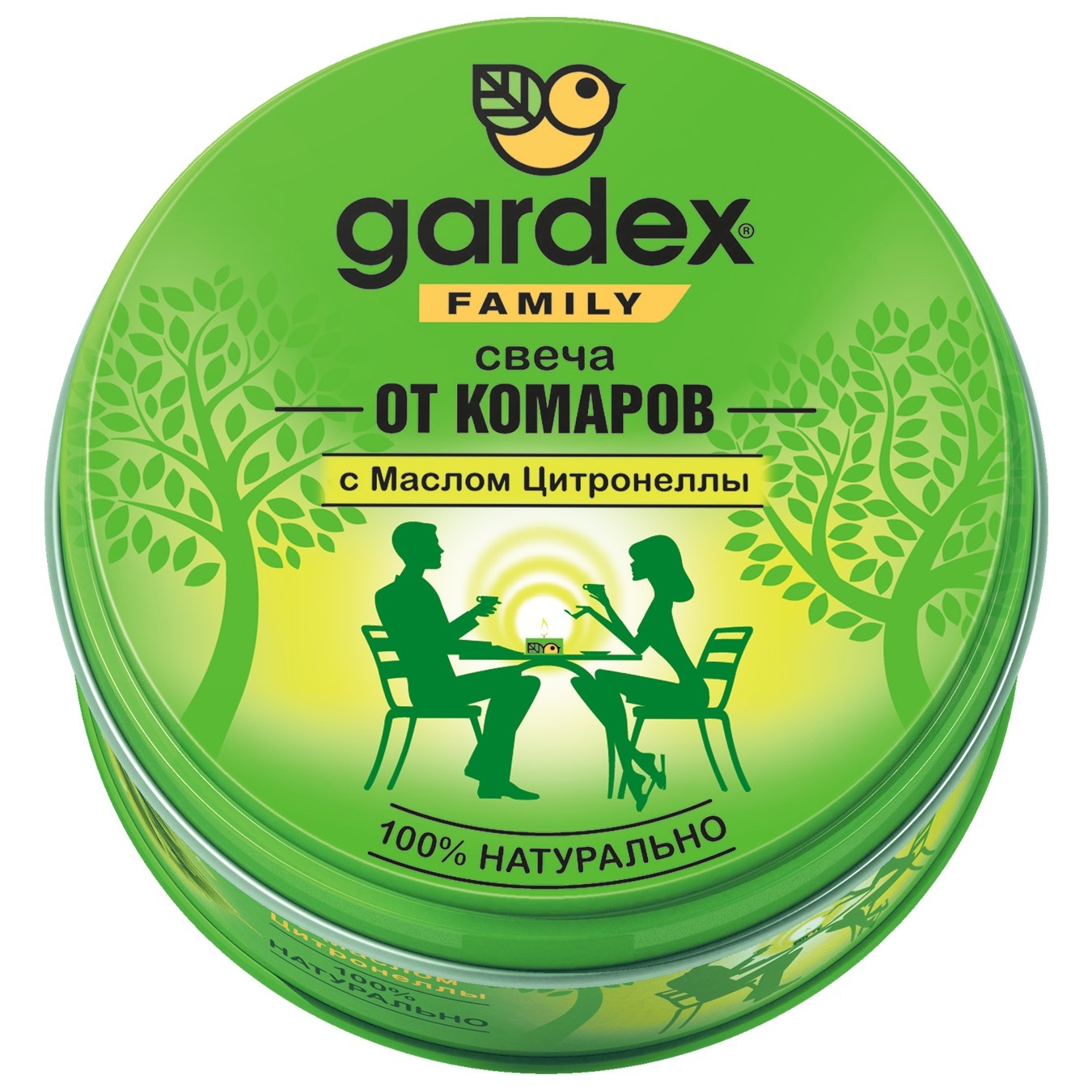 

Свеча Gardex Family репеллентная от комаров 110г