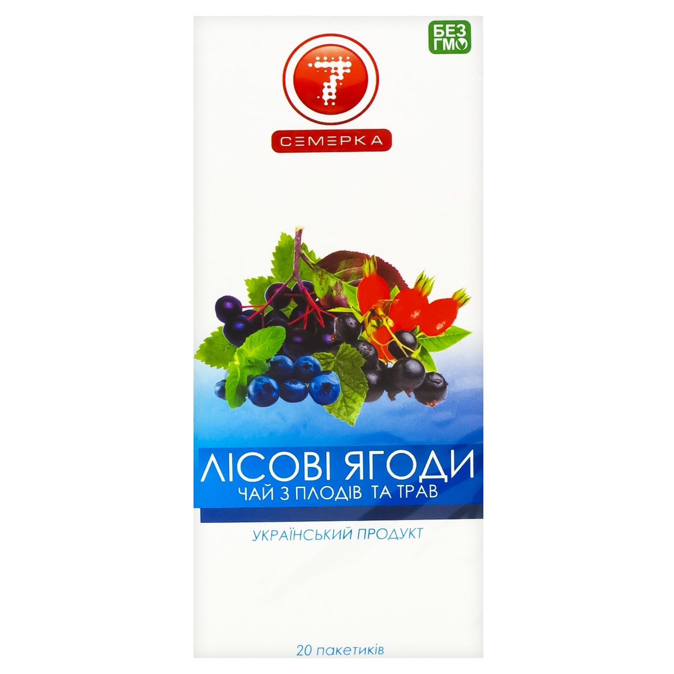 

Чай Семерка Лесные ягоды 20шт*2г