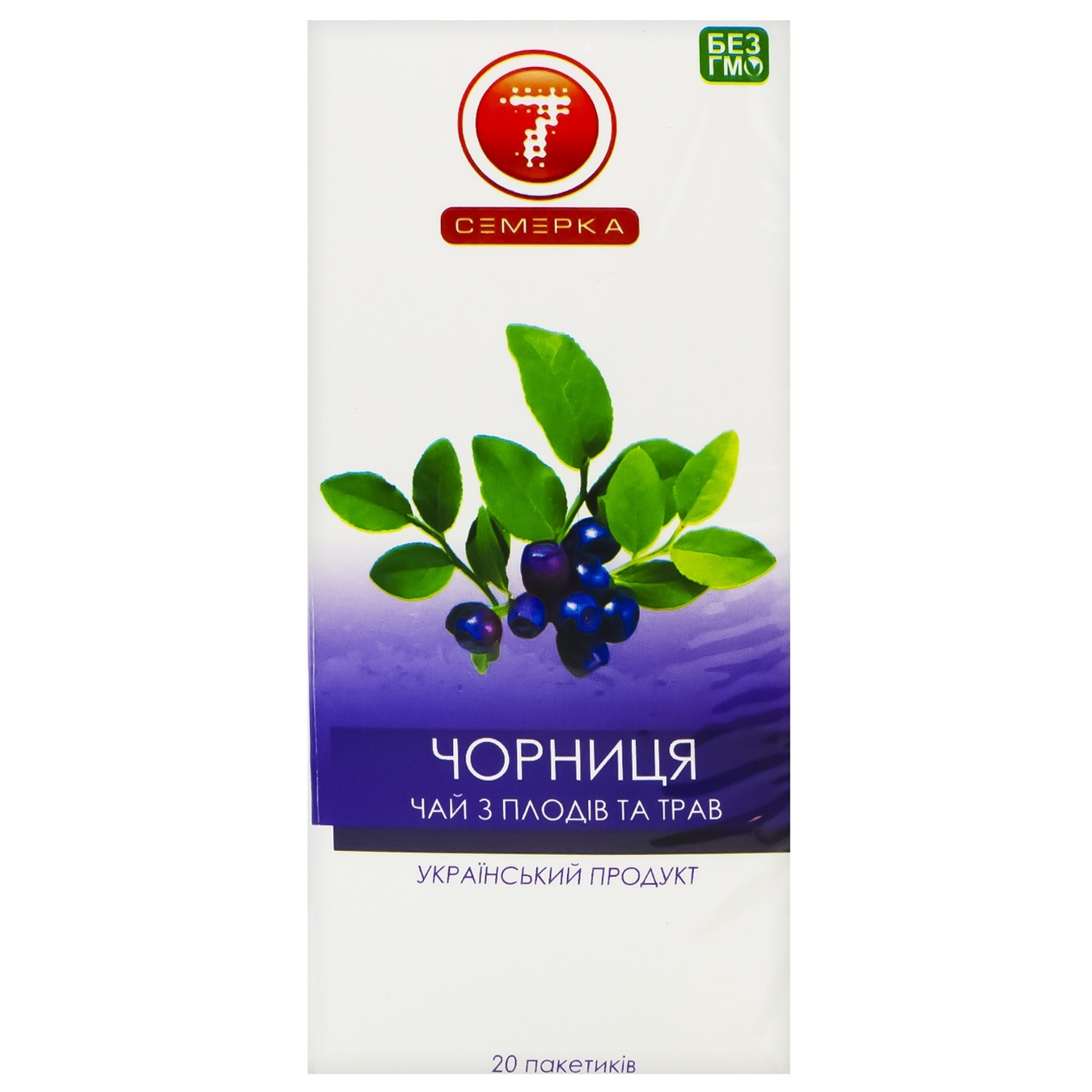 

Чай Семерка Черника 20шт*2г