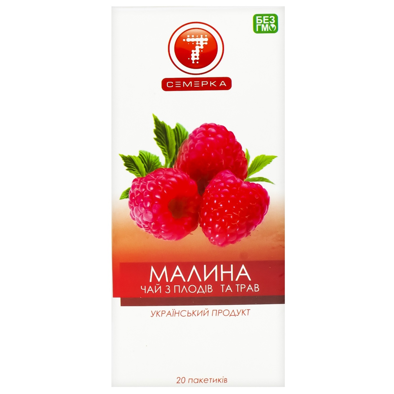 

Чай Семерка Малина 20шт*2г