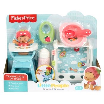 Fisher-Price Little People Snack & Snooze Game Set - buy, prices for Vostorg - photo 1