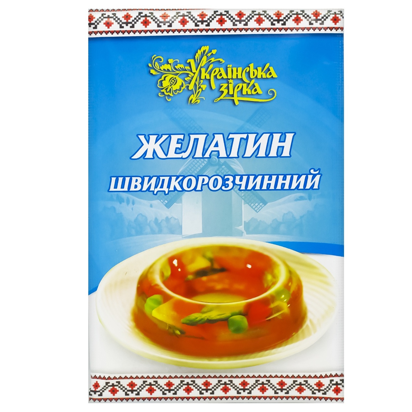 

Желатин Українська Зірка 20г
