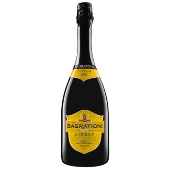 Bagrationi Finest White Brut Sparkling Wine 13% 0.75l - buy, prices for ULTRAMARKET - photo 1