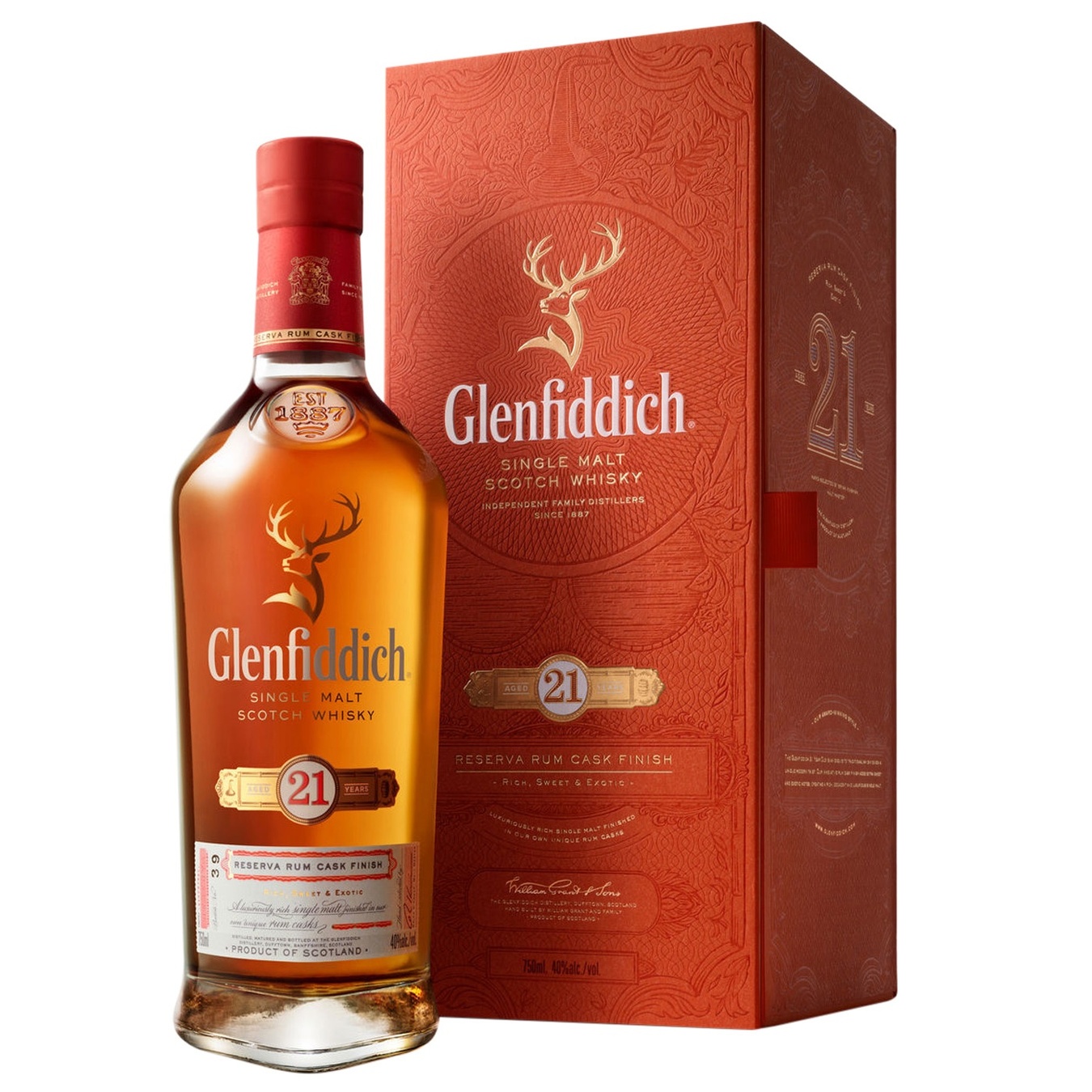 

Виски Glenfiddich 21 год 42% 0,7л