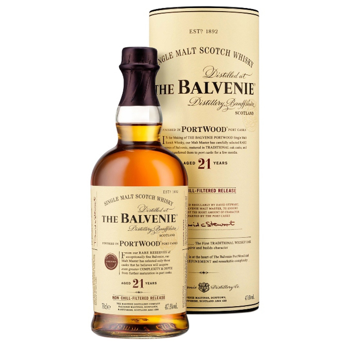 

Виски Balvenie Portwood 21 год 42% 0,7л
