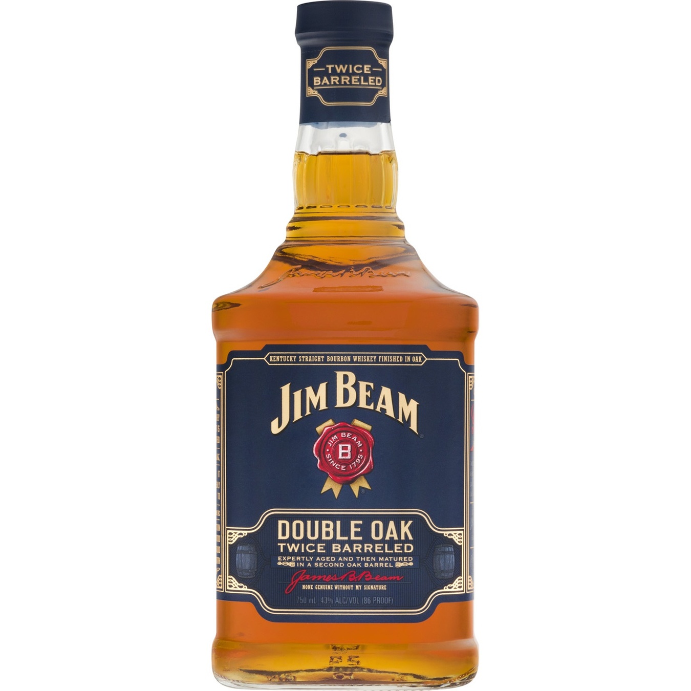 

Виски бурбон Jim Beam Double Oak 43% 0,7л