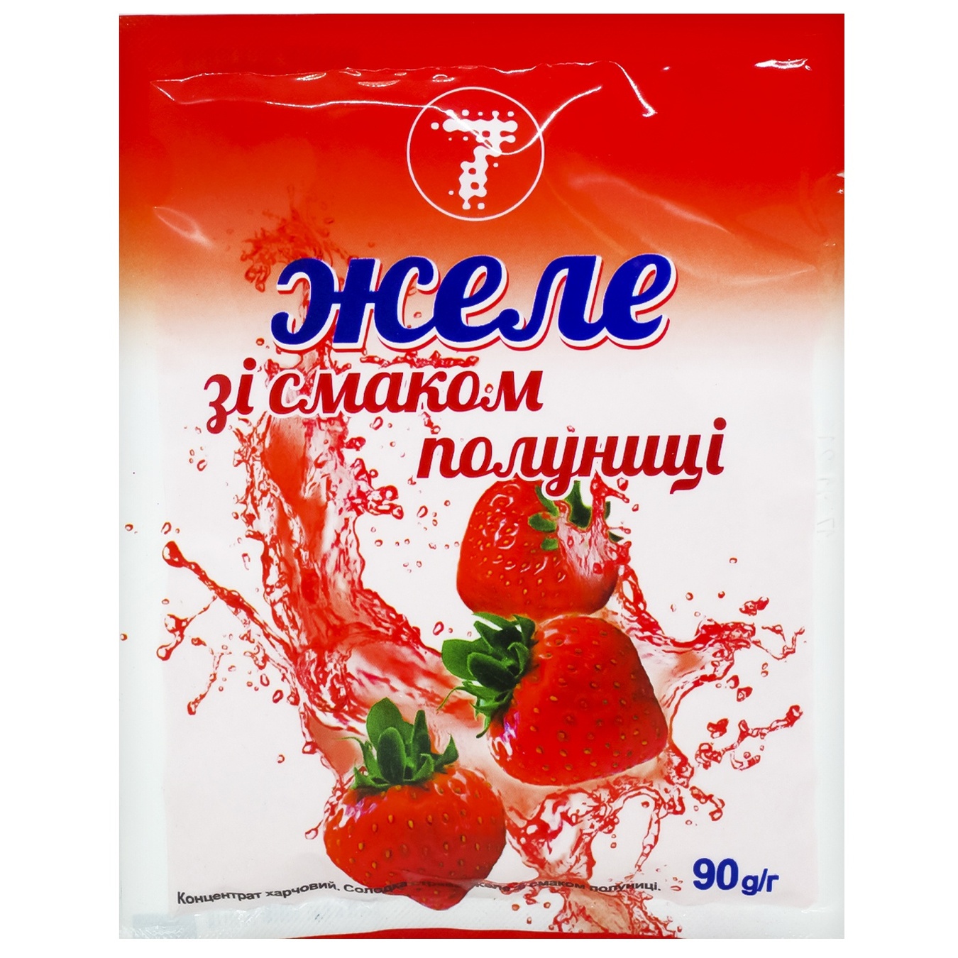 

Желе Семерка со вкусом клубники 90г