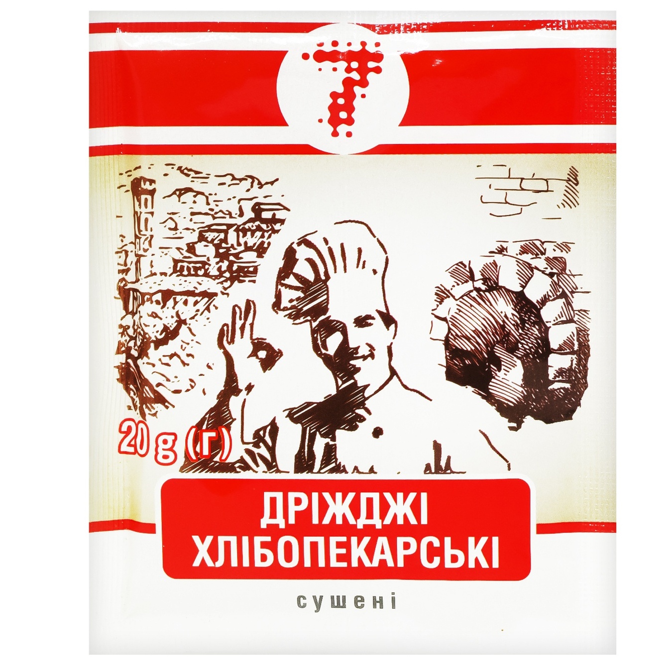 

Дрожжи Семерка сухие 20г