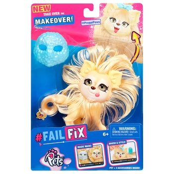 Набір ігровий Failfix Total Makeover з улюбленцем пухнастик - купити, ціни на КОСМОС - фото 1