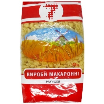 Макаронные изделия 7 Ракушки 900г - купить, цены на КОСМОС - фото 1