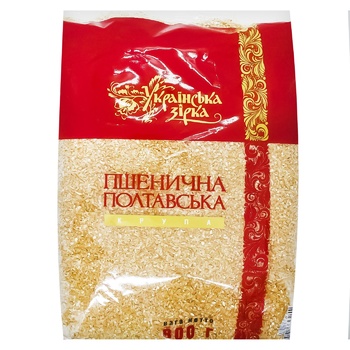 Ukrajinska Zirka Wheat Groats 800g - buy, prices for Tavria V - photo 1