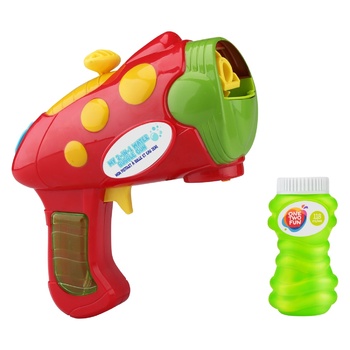 One Two Fun 2in1 Gun for Soap Bubbles 118ml - buy, prices for Auchan - photo 3