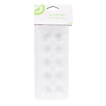 Form for ice on 10 cubes is plastic - buy, prices for Auchan - photo 1