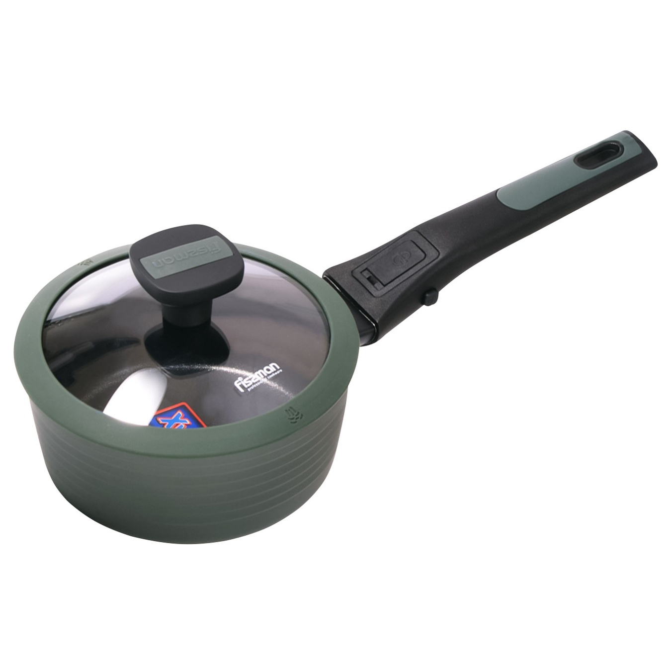 

Ківш Fissman Brilliant 14380 1.3л зі змінною ручкою та кришкою