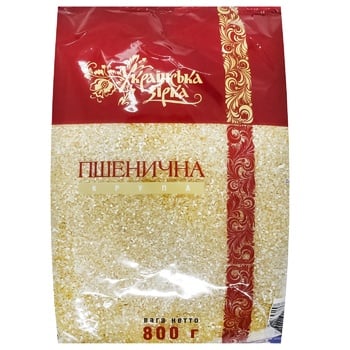 Ukrainska Zirka Artek Wheat Groats 800g - buy, prices for Tavria V - photo 1