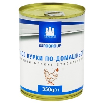 Eurogroup Homemade Key Chicken Meat 350g - buy, prices for Tavria V - photo 1