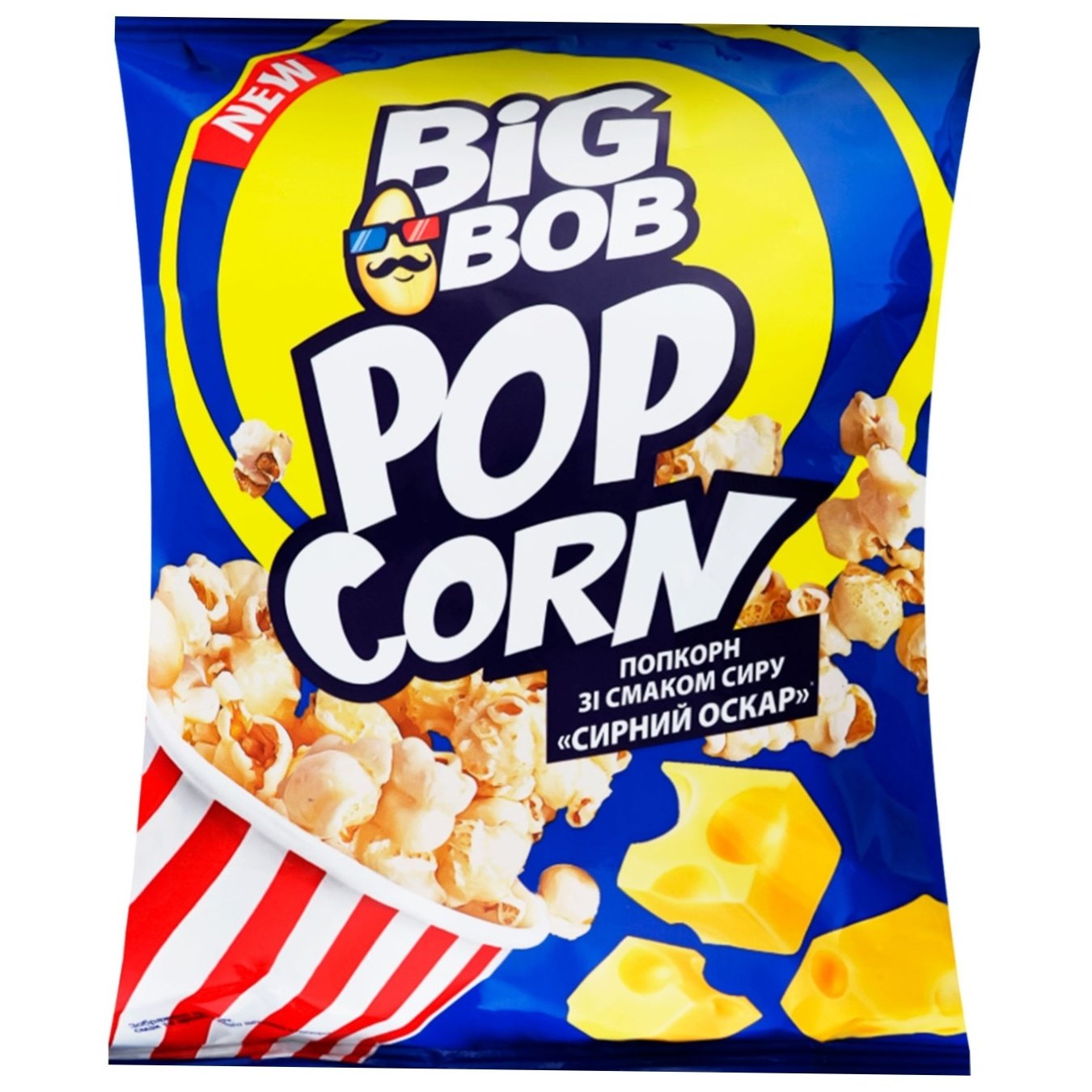 

Попкорн Big Bob Сырный оскар 90г