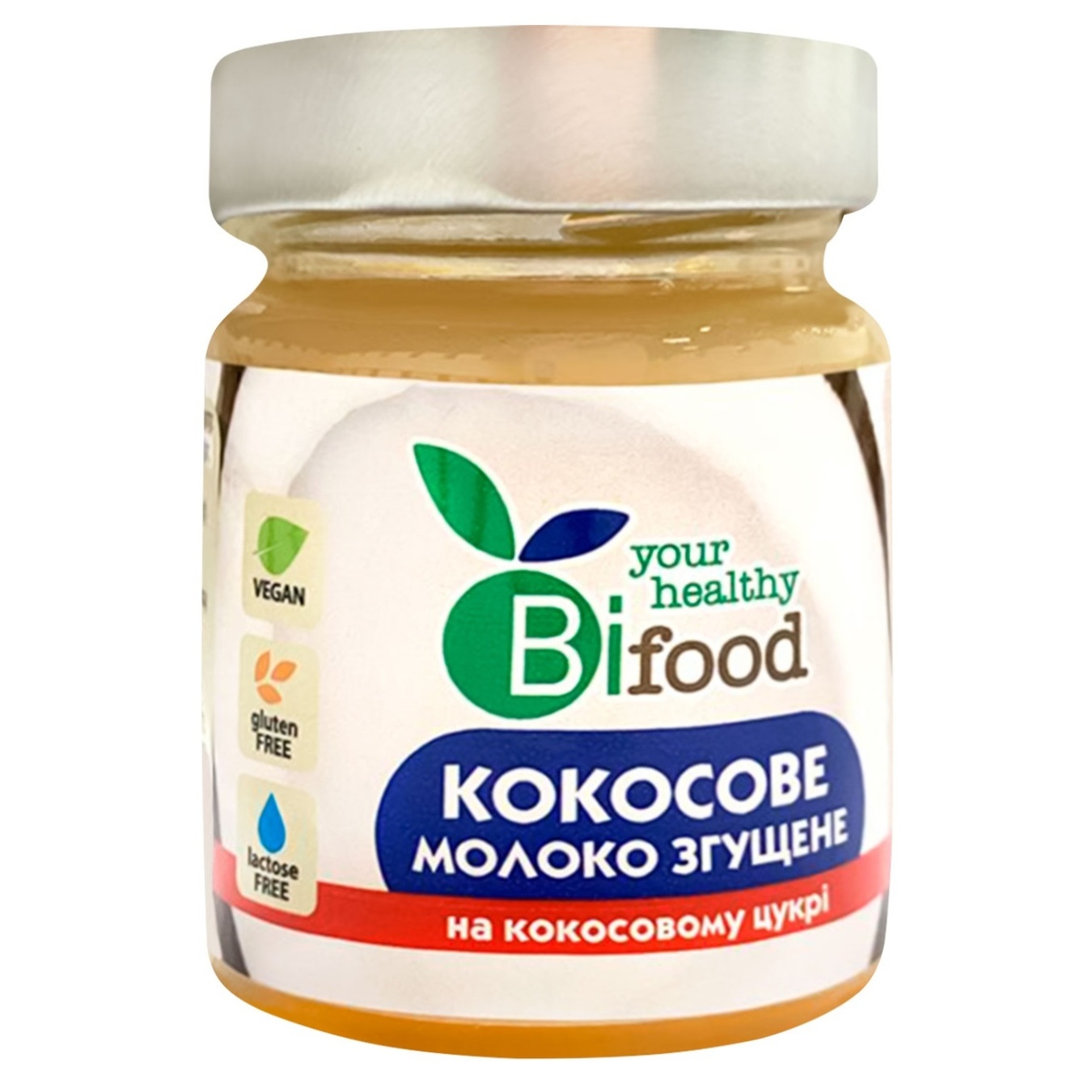 

Молоко сгущенное кокосовое Bi Food на кокосовом сахаре без глютена 240г
