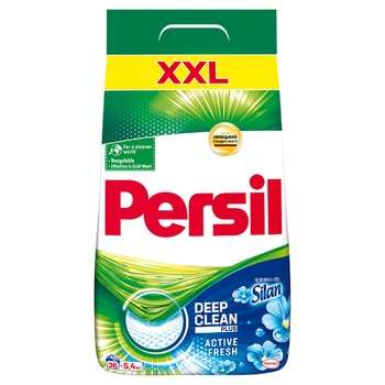 Порошок стиральный Persil Color Свежесть от Silan для белых и светлых вещей 5,4кг