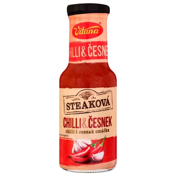 Vitana Spicy Chili Sauce with Garlic 250ml - buy, prices for COSMOS - photo 1