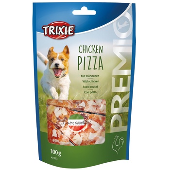 Ласощі для собак Trixie PREMIO Chicken Pizza 100 г (курка) - купить, цены на MasterZoo - фото 1