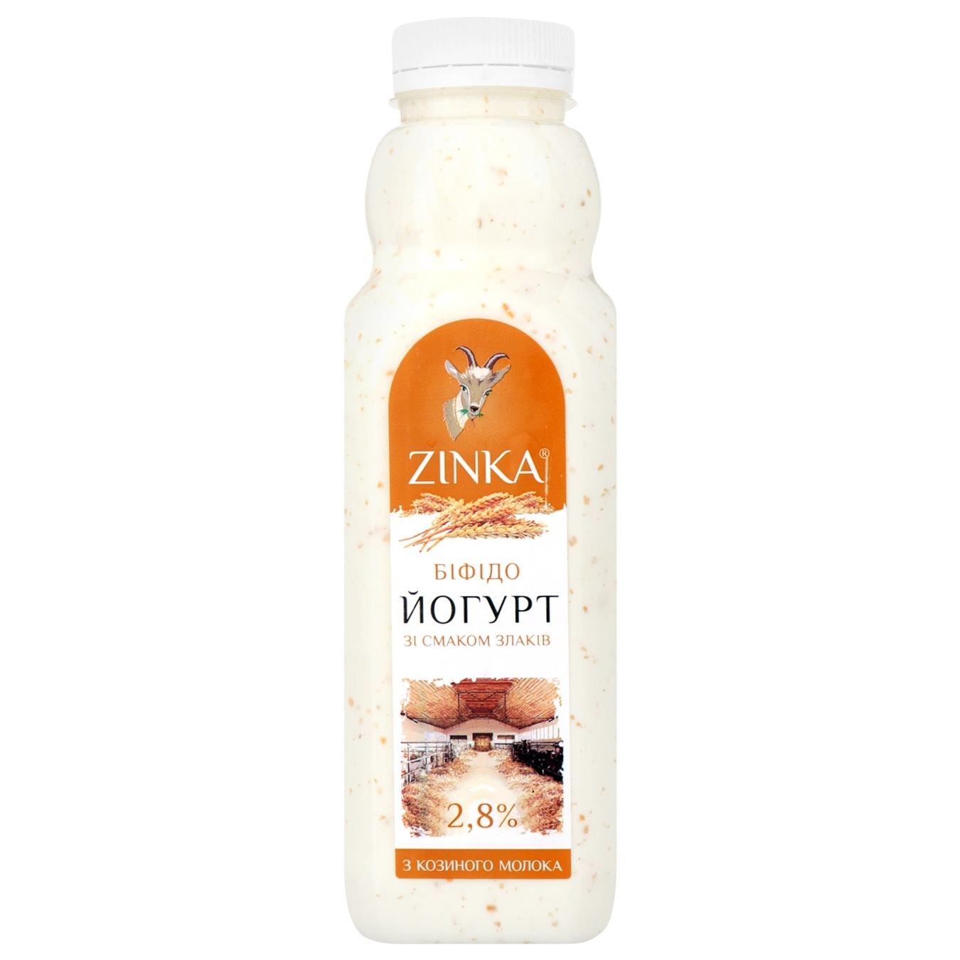 

Бифидойогурт Zinka из козьего молока со вкусом злаков 2,8% 510г