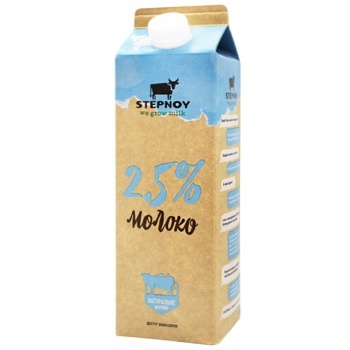 Stepovy milk 2.5% 1l - buy, prices for Auchan - photo 1