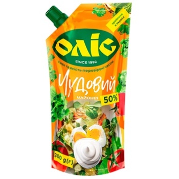 Olis Mayonnaise 50% 300g - buy, prices for NOVUS - photo 2