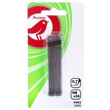 Auchan Rods for Pencils 0.7mm 24pcs