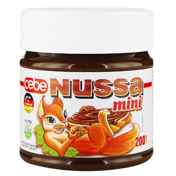 Nussa Chocolate Cream 200g - buy, prices for Auchan - photo 1