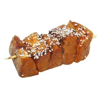 Chilled in Unagi Sauce Hot Smoked Salmon Pieces - buy, prices for NOVUS - photo 1