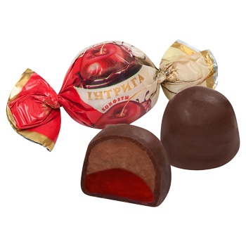 Конфеты Бисквит-Шоколад Интрига - купить, цены на Таврия В - фото 1