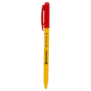 Eurogroup Favorit Red Ballpoint Pen - buy, prices for Tavria V - photo 1