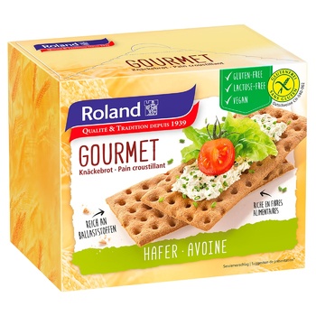 Хлебцы Roland Gourmet без глютену без лактози 230г