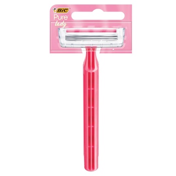 BIC Pure 3 Lady Pink Women's Razor - buy, prices for Auchan - photo 2