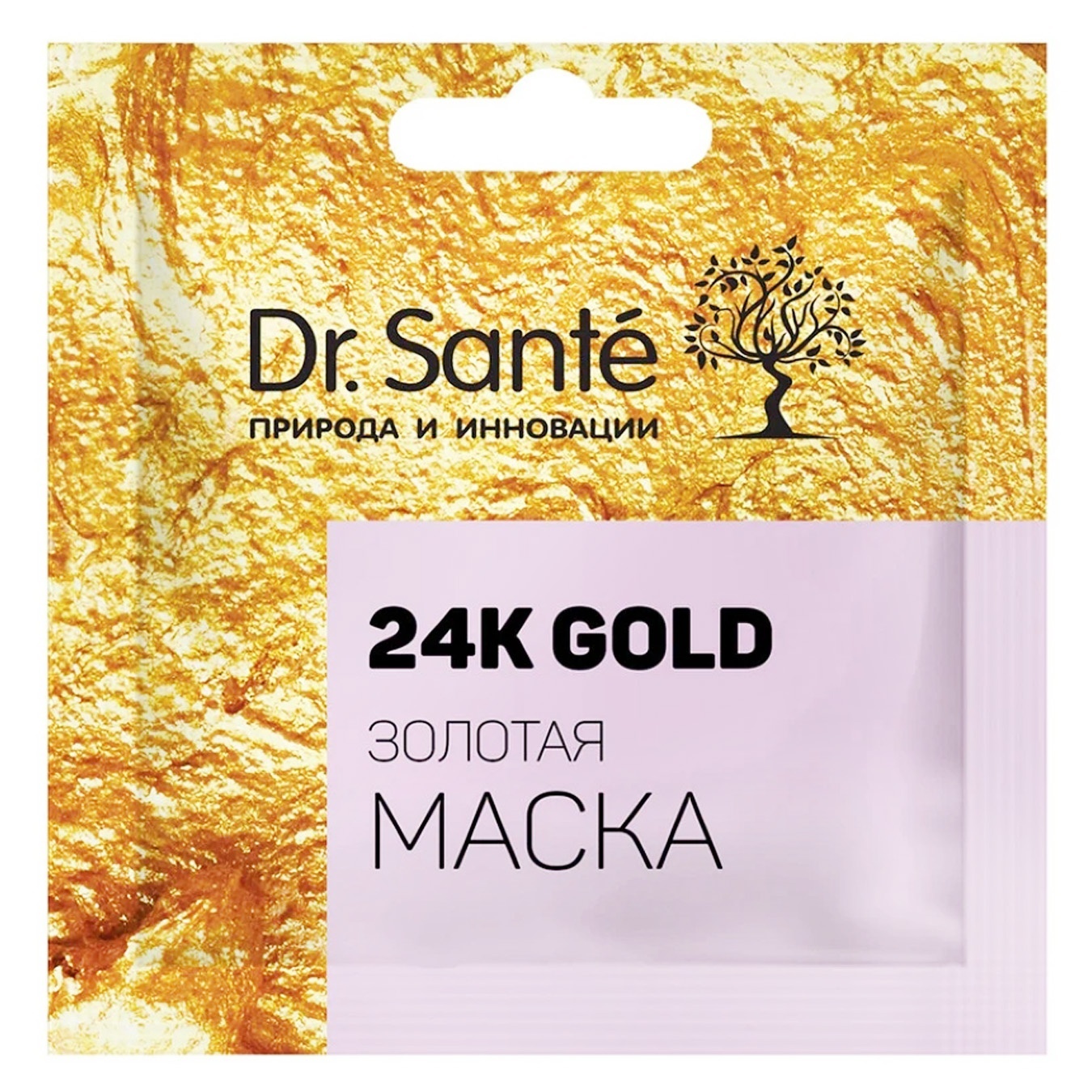 

Маска для лица Dr. Sante 24K Gold 12мл