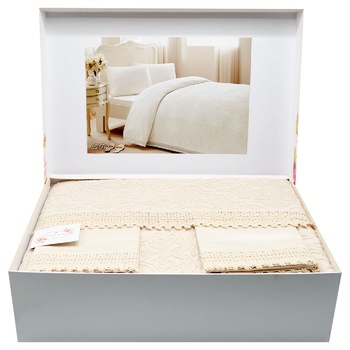 Tivolyo Home La Perla Euro Bedding Set with Blanket - buy, prices for - photo 1