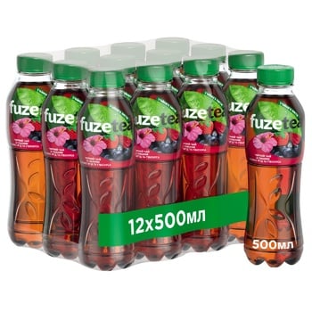 Fuzetea Wild Berries Black Iced Tea 0.5l - buy, prices for NOVUS - photo 4