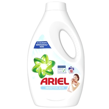 Гель для стирки Ariel для чувствительной кожи 990мл