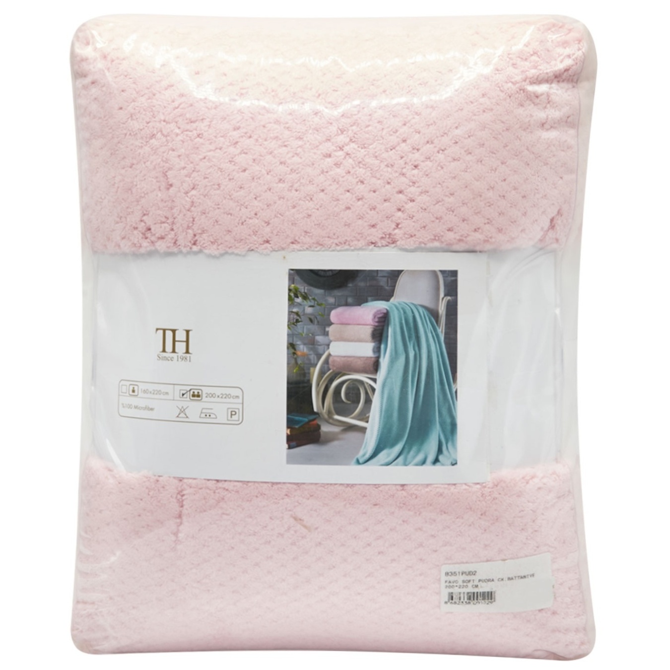 

Плед Tivoly Home Favo Soft євро