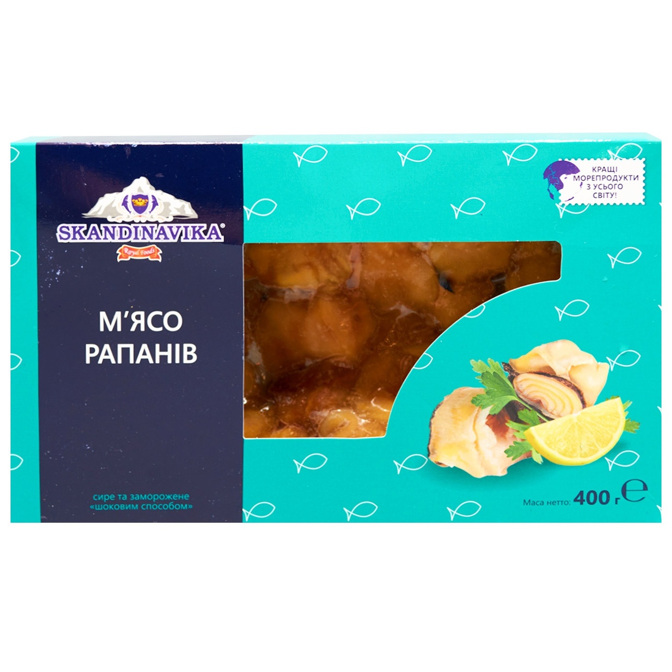 

Мясо рапана Skandinavika 400г
