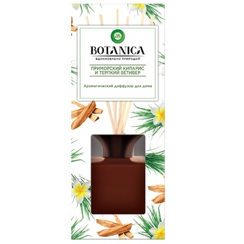 Ароматический диффузор Air Wick Botanica Приморский кипарис и терпкий ветивер 80мл
