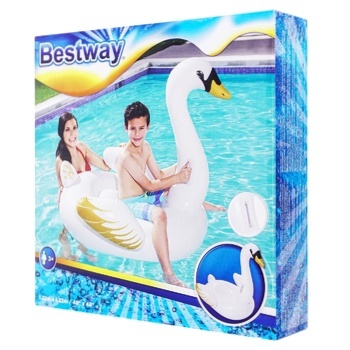 Bestway Inflatable Swan 159*109cm - buy, prices for Auchan - photo 1