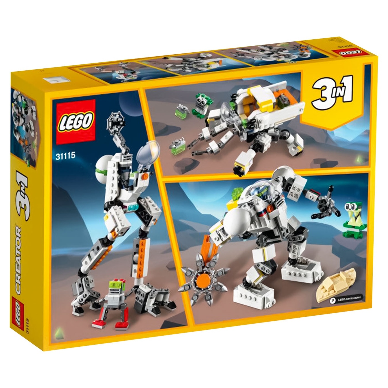 

Конструктор Lego Creator Космический робот для горных работ
