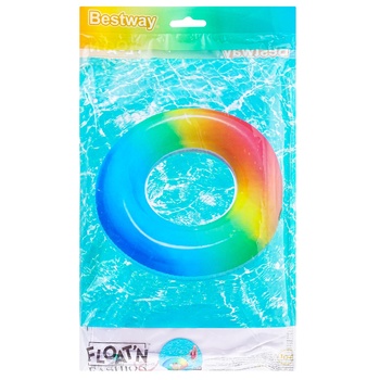 Bestway Rainbow Inflatable Circle 91cm - buy, prices for Auchan - photo 1